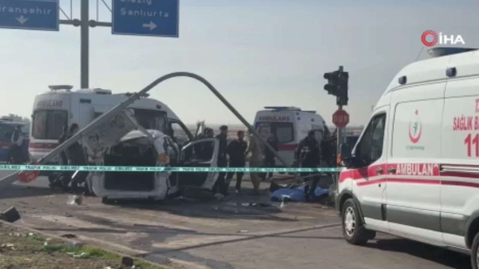 Diyarbakır’da korkunç kaza! 4 kişi feci şekilde öldü