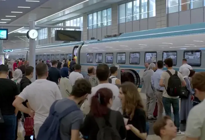 Ankara Yüksek Hızlı Tren Garı günde 17 bin yolcu ağırladı
