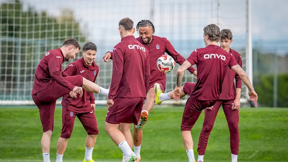 Trabzonspor, Galatasaray maçı hazırlıklarına devam etti