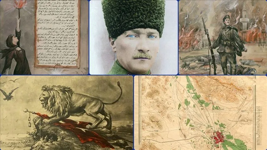 Milli Mücadele'nin yansıması "Mefkure Kartları" 29 Ekim'de sergilenecek