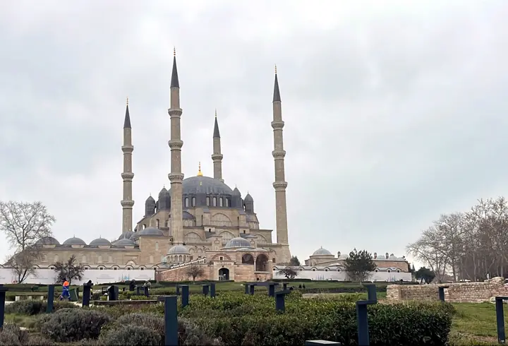Selimiye'de 4 yıl aranın ardından ilk bayram namazı