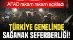 Türkiye Genelinde Sağanak Seferberliği: AFAD Rakam Rakam Açıkladı