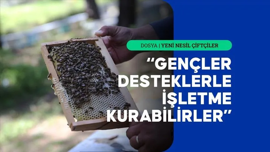 Arıcılık yapan genç çiftçi kendi ürünlerini aracısız satmak istiyor