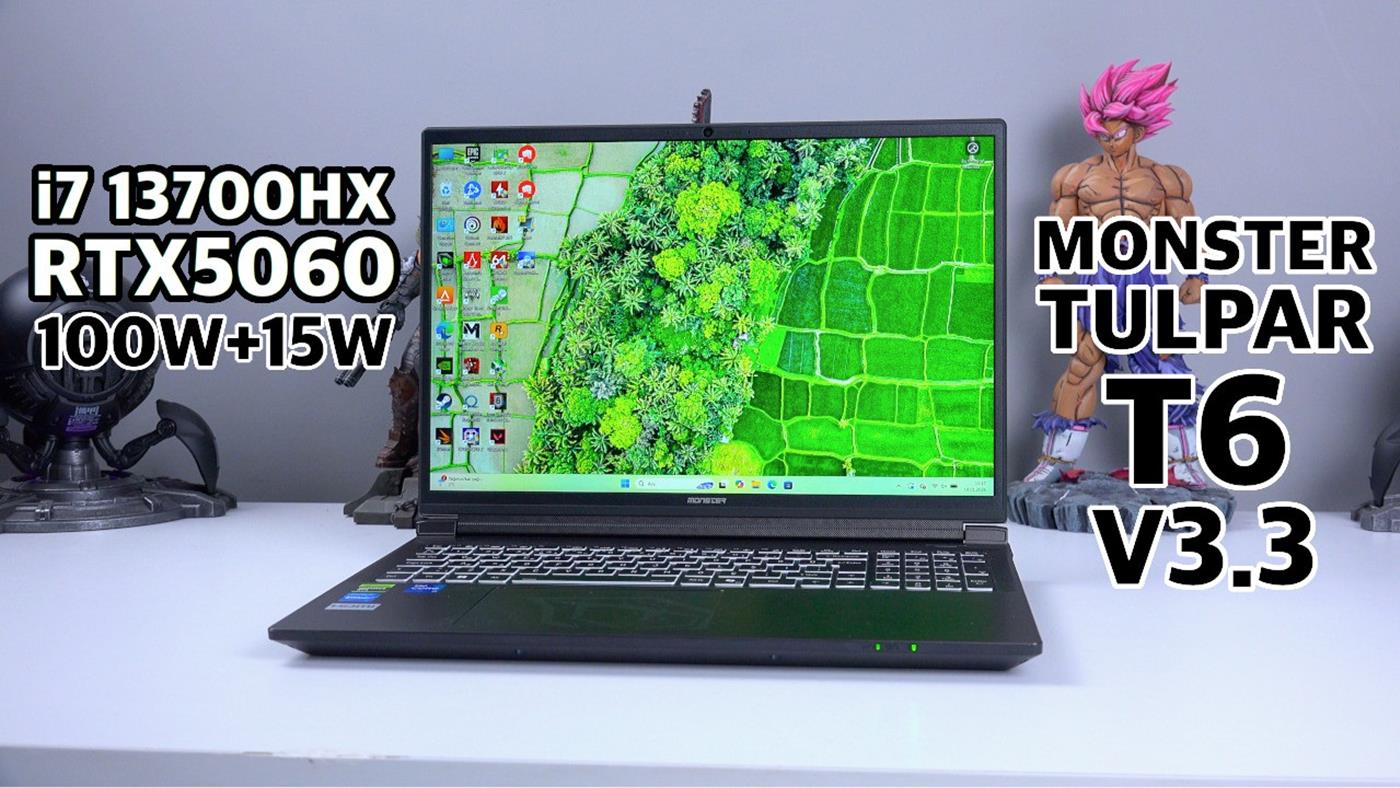 115W RTX5060'ın performansı nasıl? "Monster Tulpar T6 V3.3"