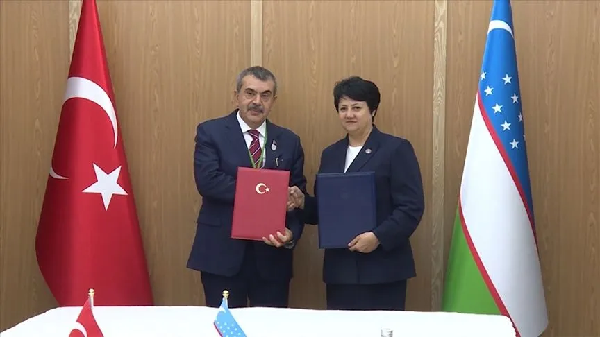 Türkiye ile Özbekistan arasında eğitim alanında işbirliği protokolü imzalandı