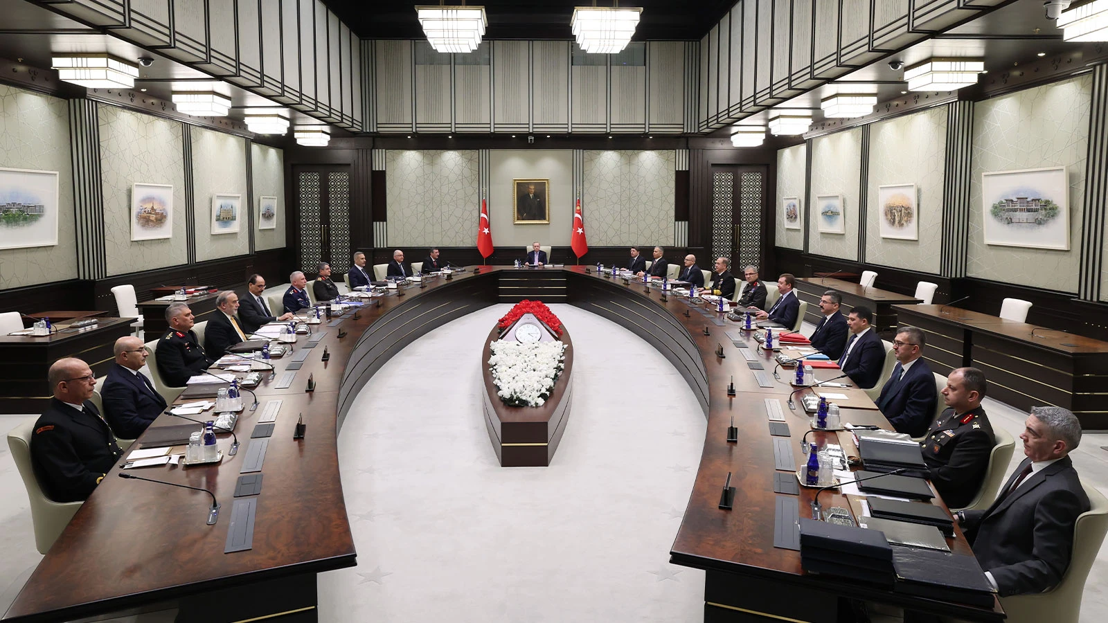 Cumhurbaşkanı Erdoğan Başkanlığındaki MGK toplantısı sona erdi