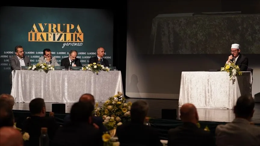 Almanya'da "3. Avrupa Hafızlık Yarışması" düzenlendi