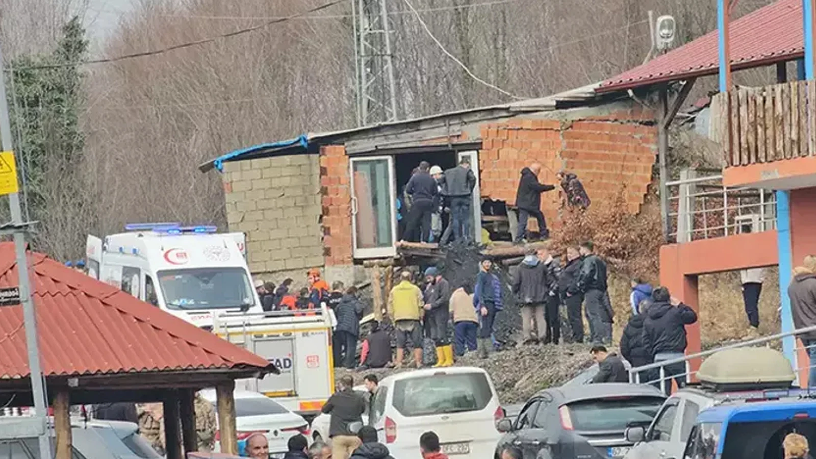 Zonguldak'ta maden ocağında göçük