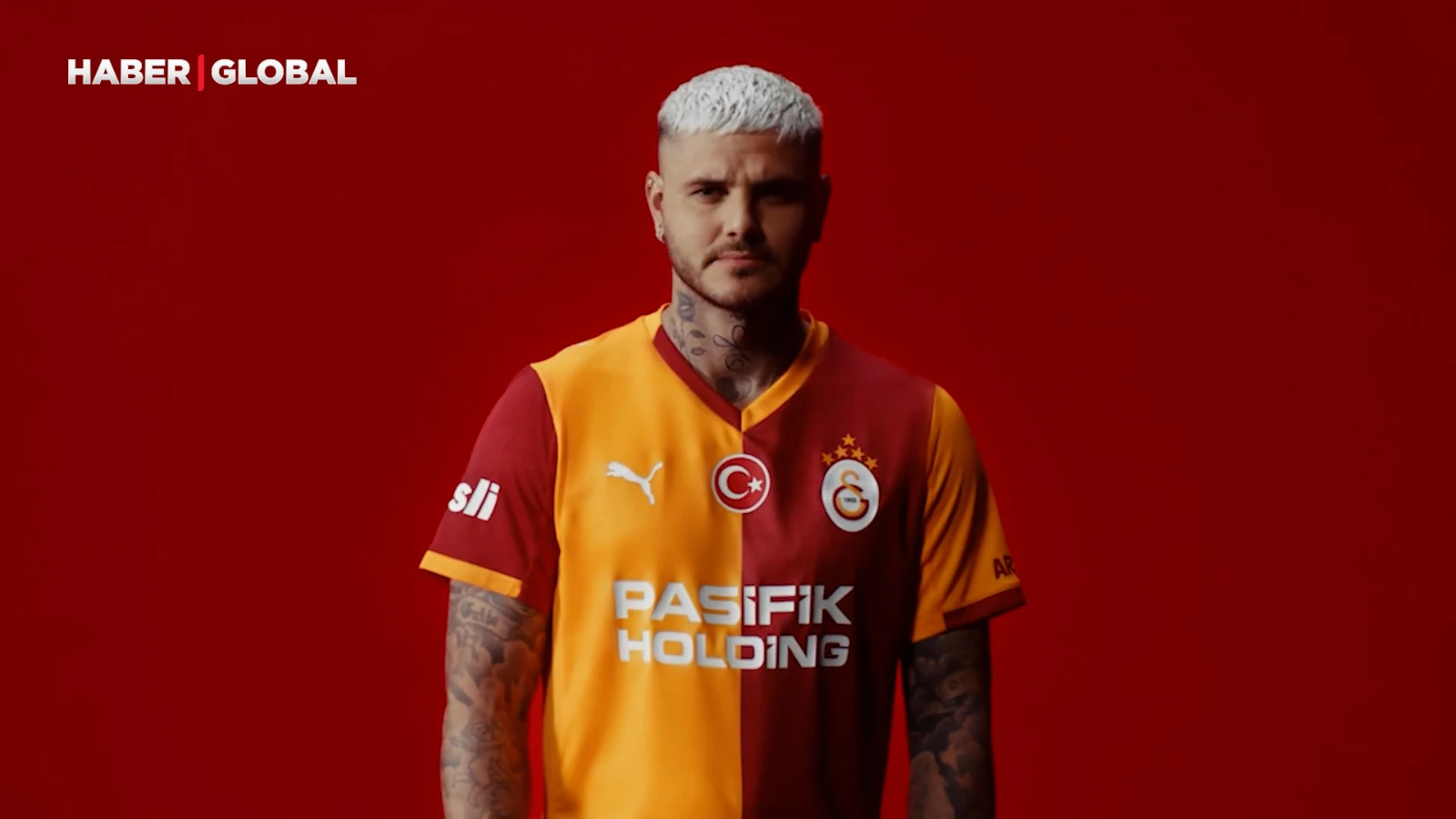 Galatasaray'ın yeni sezon formaları bu video ile tanıtıldı
