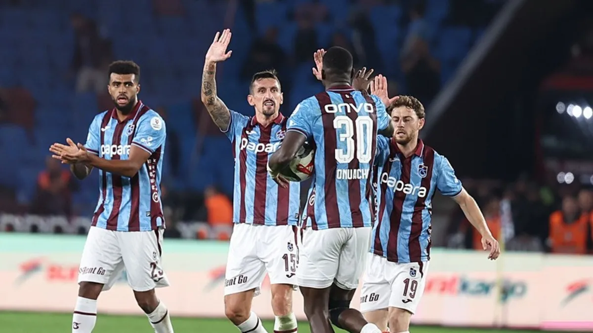 Süper Lig’de haftanın takımı Trabzonspor! Performans verileriyle öne çıktı