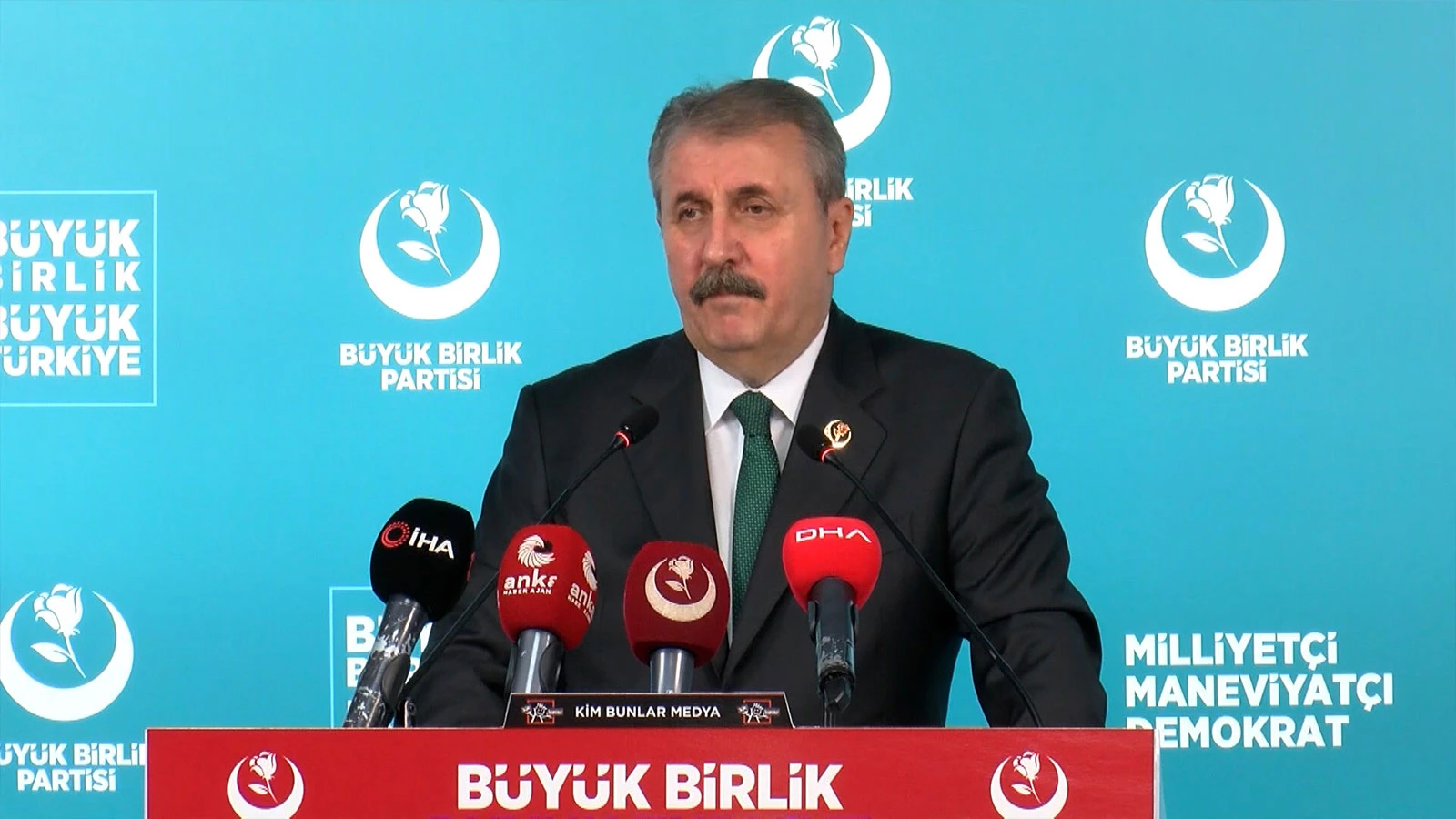BBP Genel Başkanı Destici: Terör sorununun kökü kazınmıştır