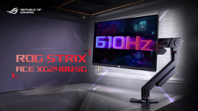 Asus, 610 Hz’lik oyuncu monitörünü tanıttı