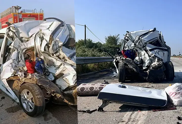 Hatay'da zincirleme trafik kazası: 1 ölü, 10 yaralı