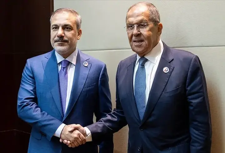 Dışişleri Bakanı Hakan Fidan, Rus mevkidaşı Lavrov ile görüştü