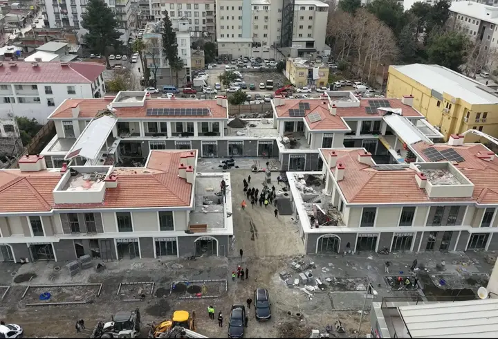 Osmaniye’de rezerv alanlarındaki konut ve iş yeri çalışmaları sürüyor
