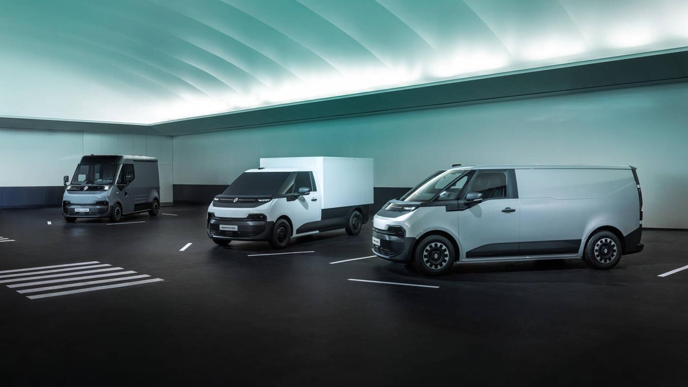 Renault'nun elektrikli ticarileri 800V teknolojisiyle geliyor