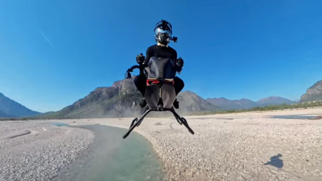 Volonaut Airbike için yeni bir video daha paylaşıldı