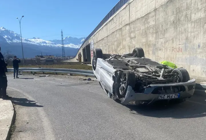 Konya'da trafik kazası: 4 yaralı