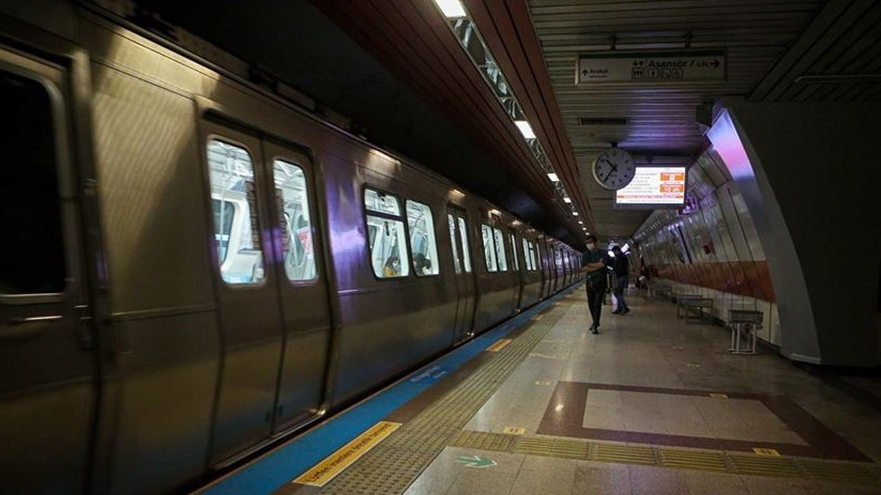 İstanbul'da bazı metro hattı durakları kapatıldı