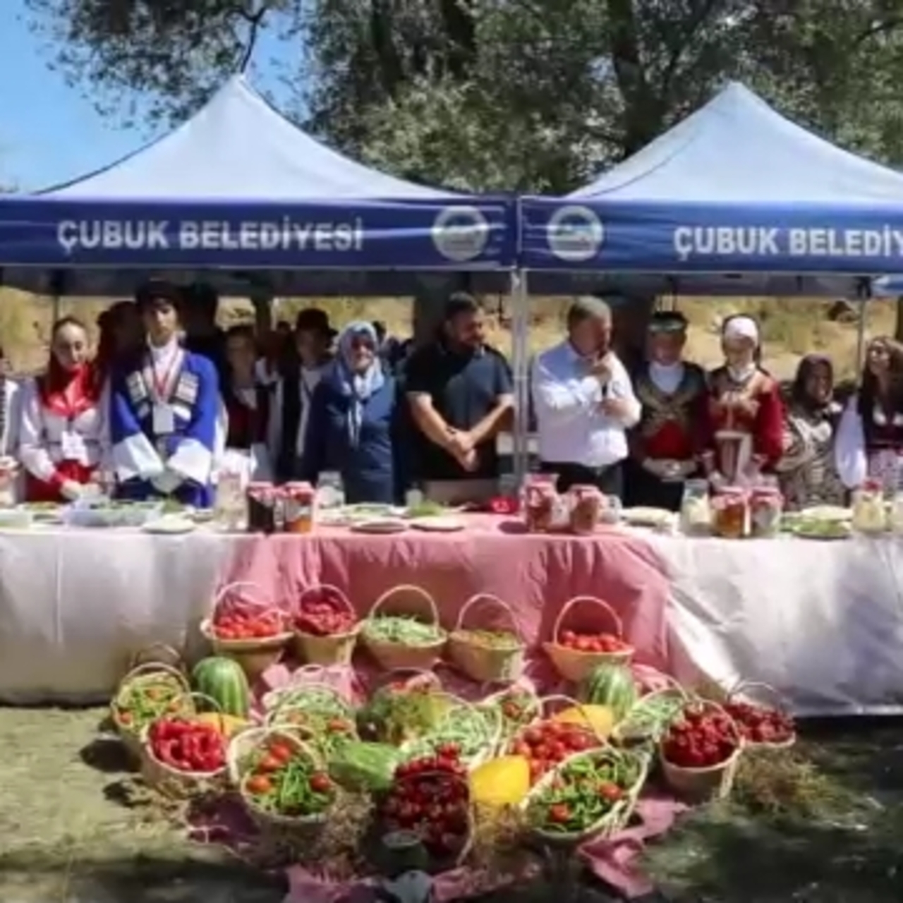 Çubuk Turşu ve Kültür Festivali başladı