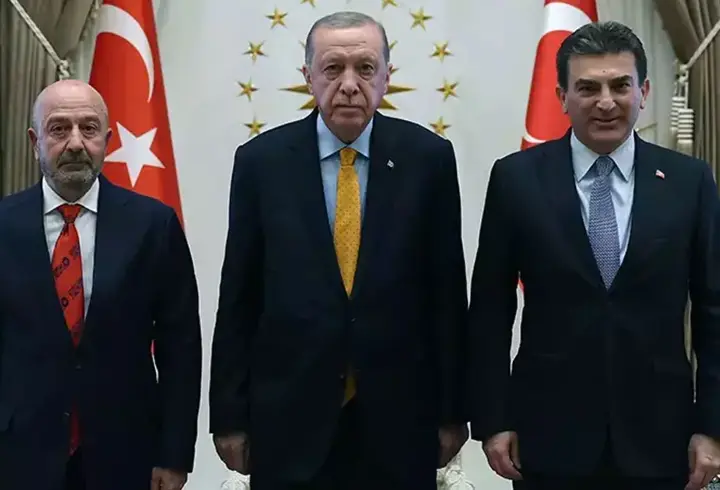 Cumhurbaşkanı Erdoğan, OYAK Heyeti'ni kabul etti