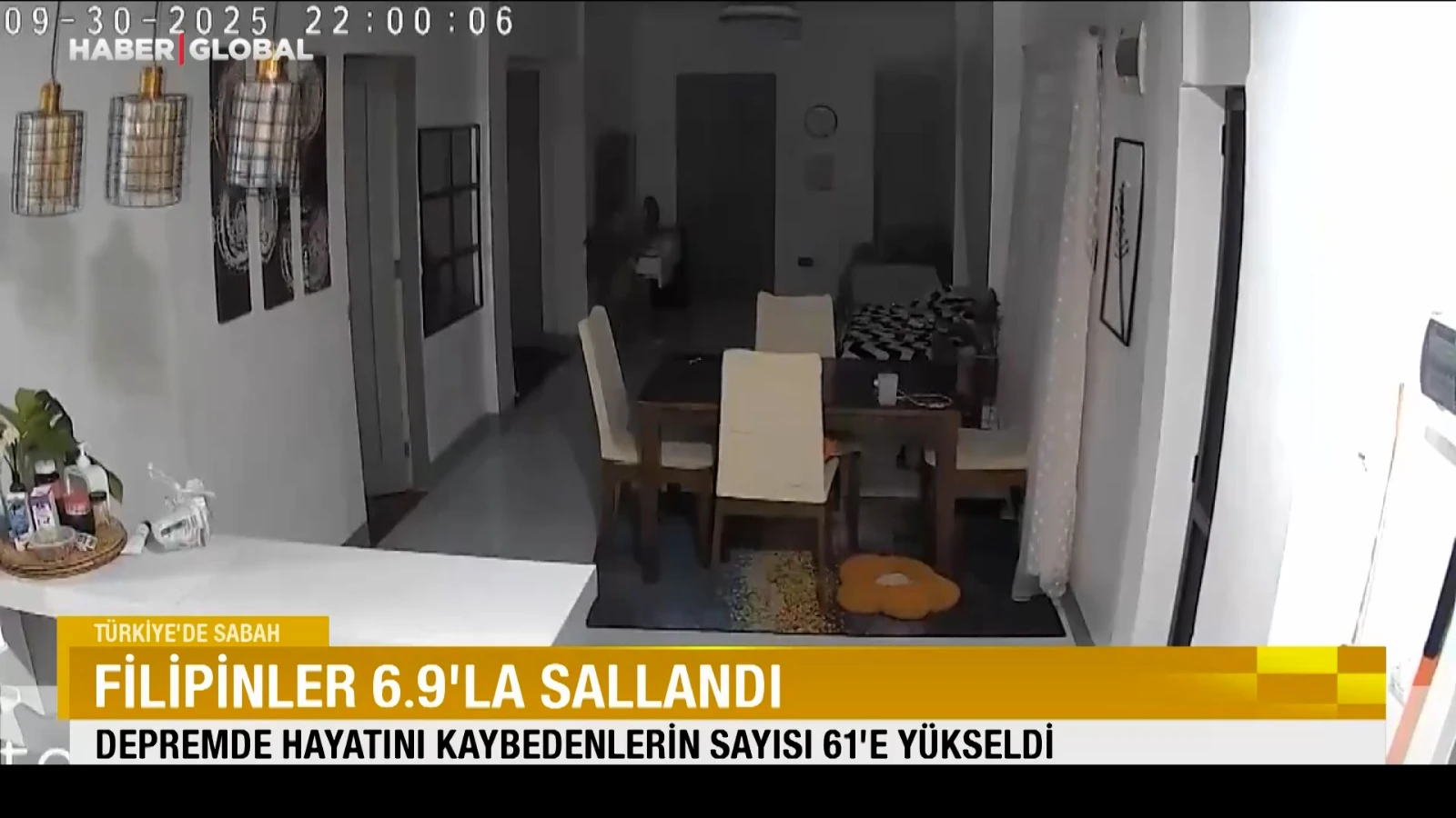 Filipinler’de 6.9 şiddetindeki deprem anının görüntüleri ortaya çıktı