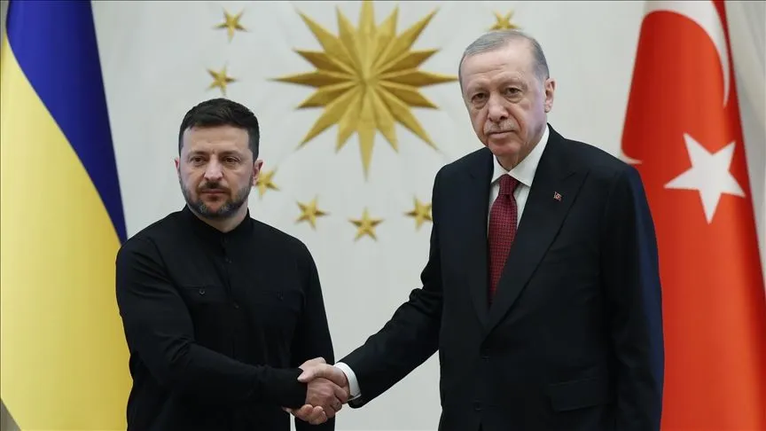 Cumhurbaşkanı Erdoğan ile Ukrayna Devlet Başkanı Zelenskiy'nin görüşmesine ilişkin açıklama