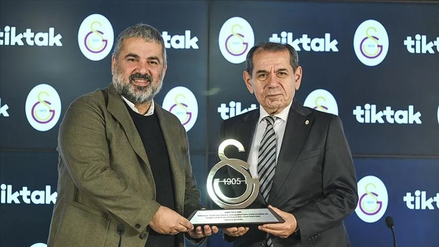 Galatasaray ile TikTak firması arasında sponsorluk anlaşması