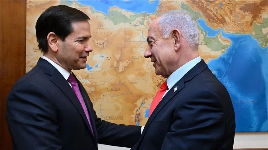 Netanyahu, Trump ile görüşmesinden önce ABD Dışişleri Bakanı Rubio ile bir araya geldi