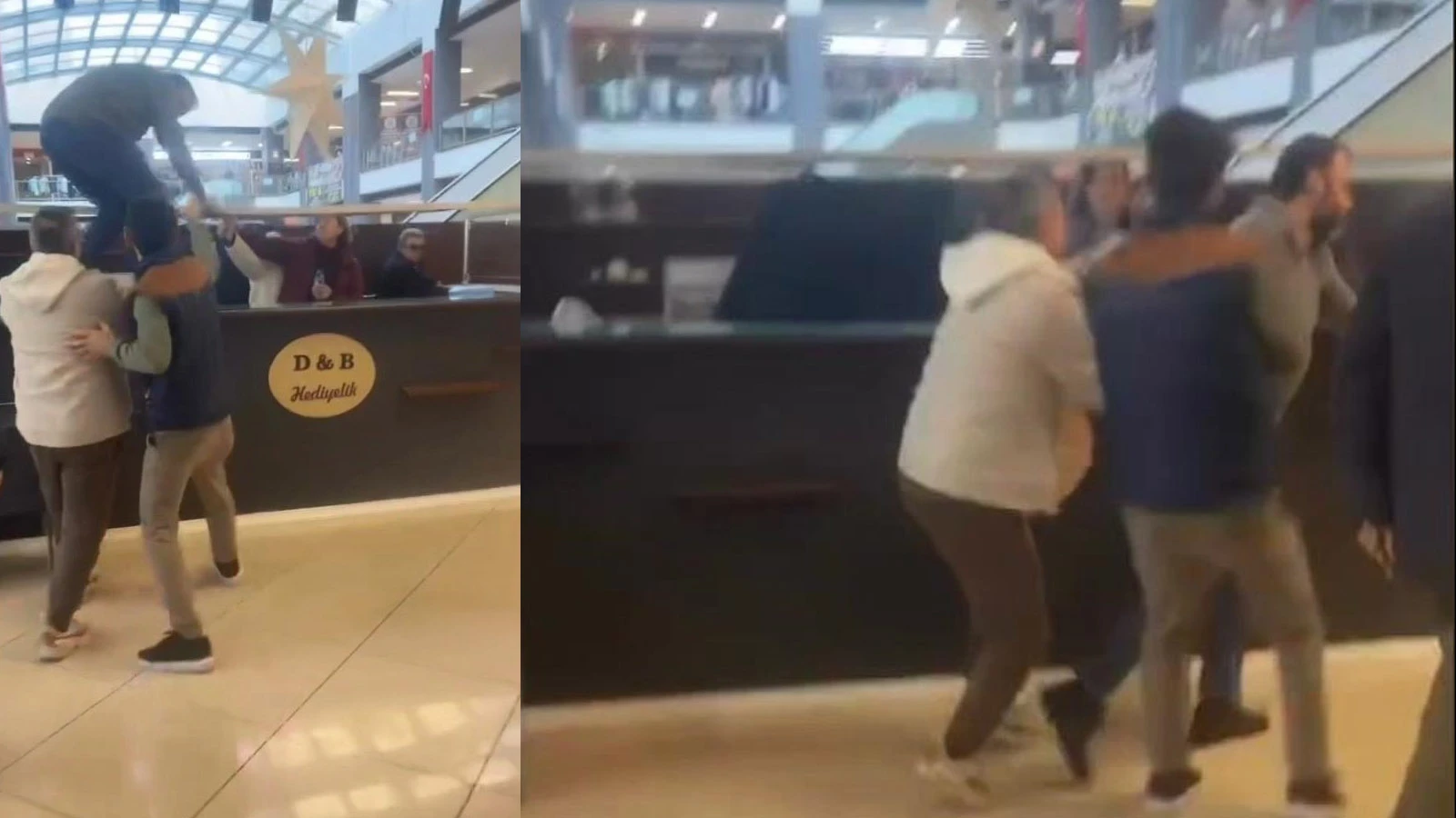İstanbul'da alışveriş merkezinde 'Yer kiralama' kavgası