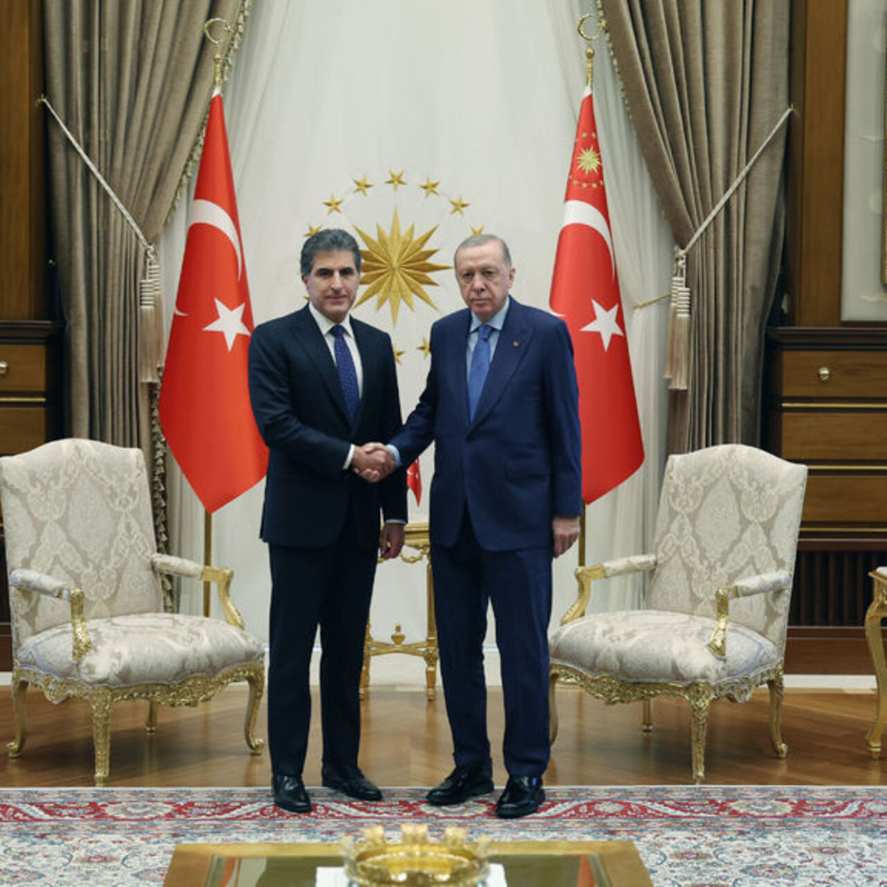 Barzani'den Cumhurbaşkanı Erdoğan'a Süleymaniye teşekkürü