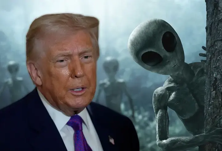 ABD Başkanı Trump'tan UFO hamlesi: "Talimat vereceğim" diyerek duyurdu
