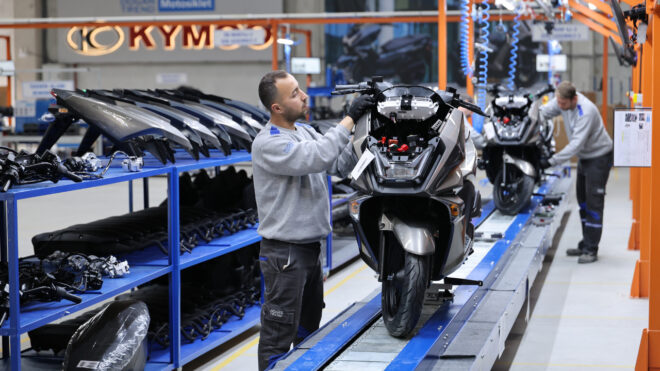 Tayvanlı şirket KYMCO, İzmir’de motosiklet fabrikası kurdu