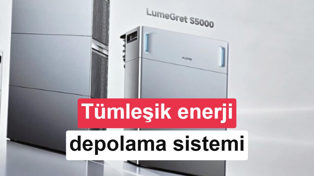 Mova LumeGret S5000 Kombine Enerji Depolama Sistemi Tanıtıldı