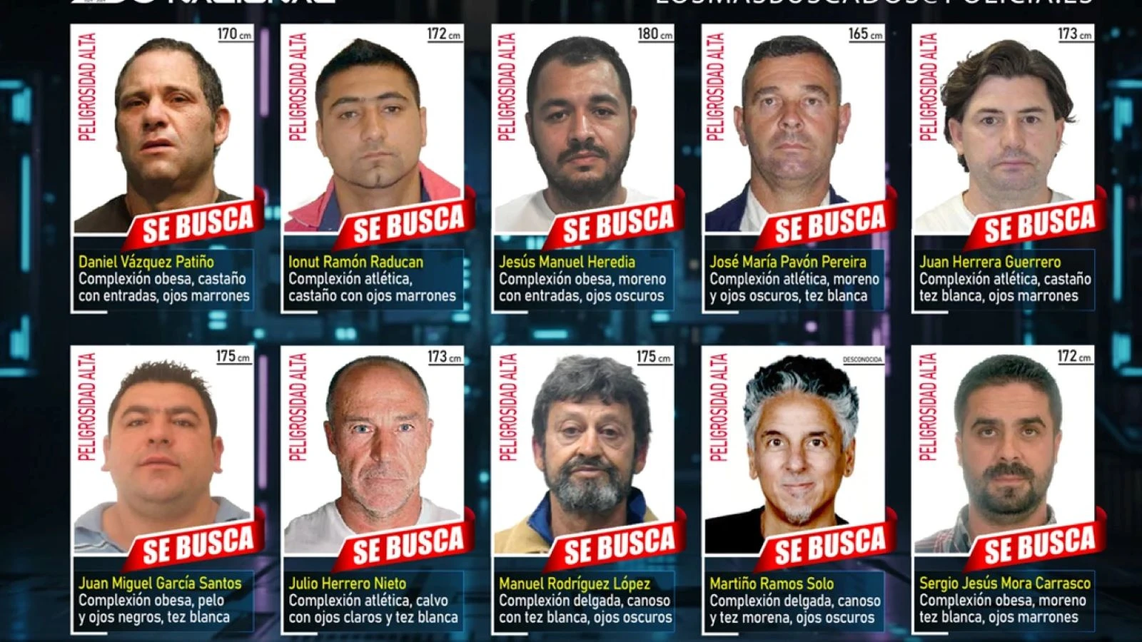 İspanya'da en çok aranan 10 azılı firari: Aralarında 'haşhaşın Messi'si de var!