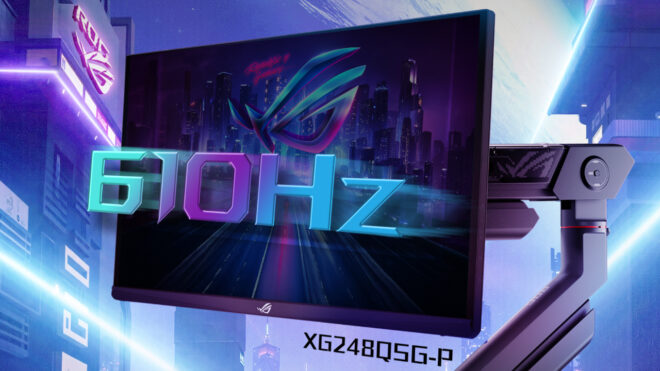 Asus, “610 Hz” panelli oyuncu monitörünü tanıttı