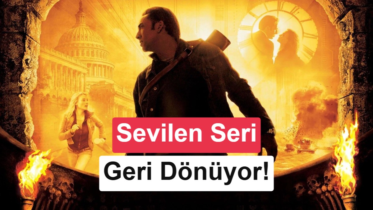 Nicolas Cage'li National Treasure serisi geri dönüyor: Üçüncü film duyuruldu