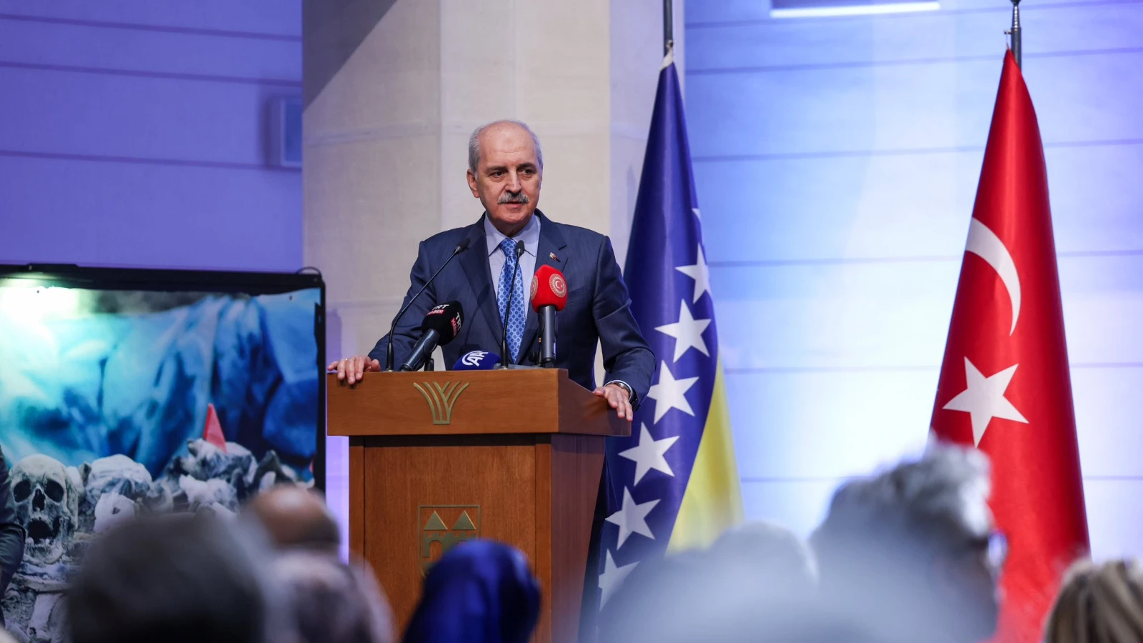 Kurtulmuş: Srebrenitsa'yı unutturmadık, Gazze'yi de unutturmayacağız