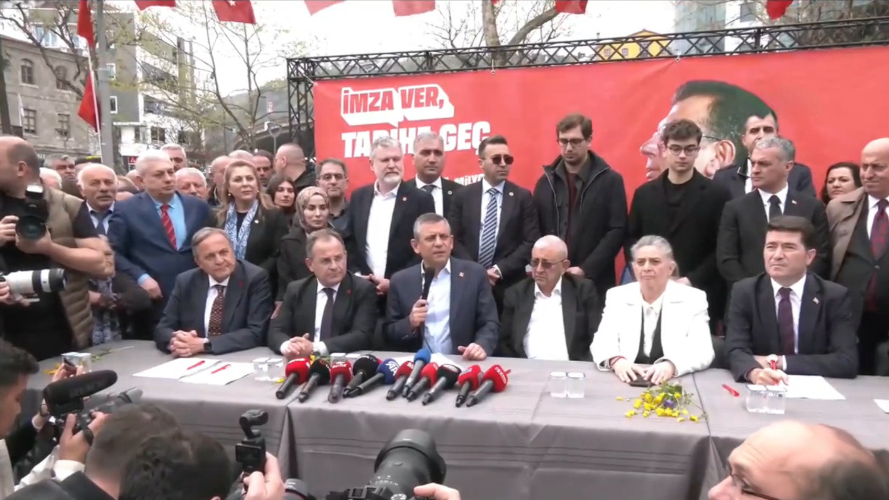 CHP Genel Başkanı Özgür Özel, İmamoğlu'nun memleketini ziyaret etti