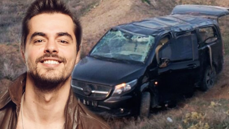 Kaza geçiren Berk Atan yoğun bakımda! Olay yerinden görüntüler ortaya çıktı