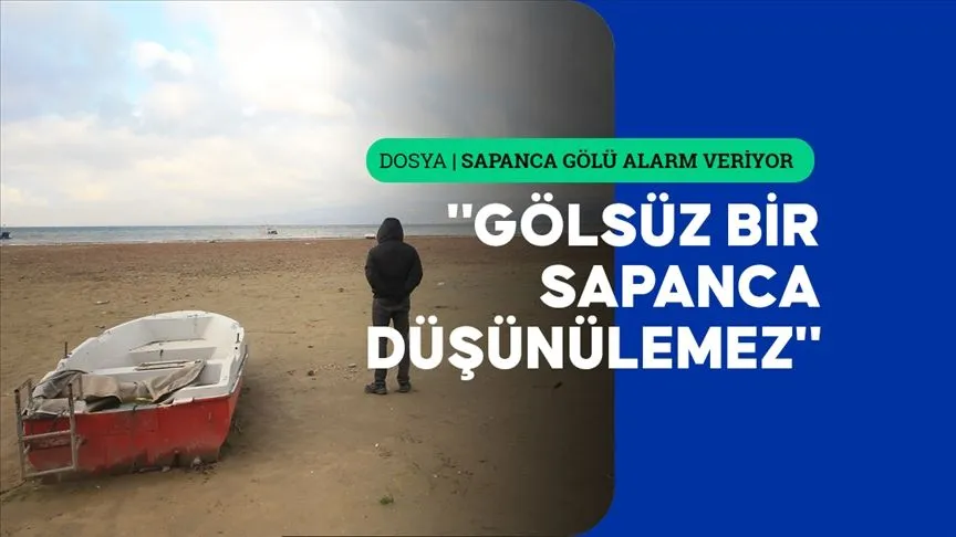 Sapanca Gölü'ndeki kuraklık tehdidi, bölge sakinlerini endişelendiriyor
