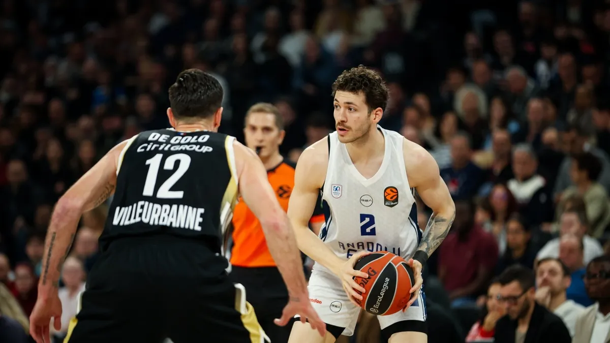 Anadolu Efes, ASVEL deplasmanında sonunu getiremedi: 103-99