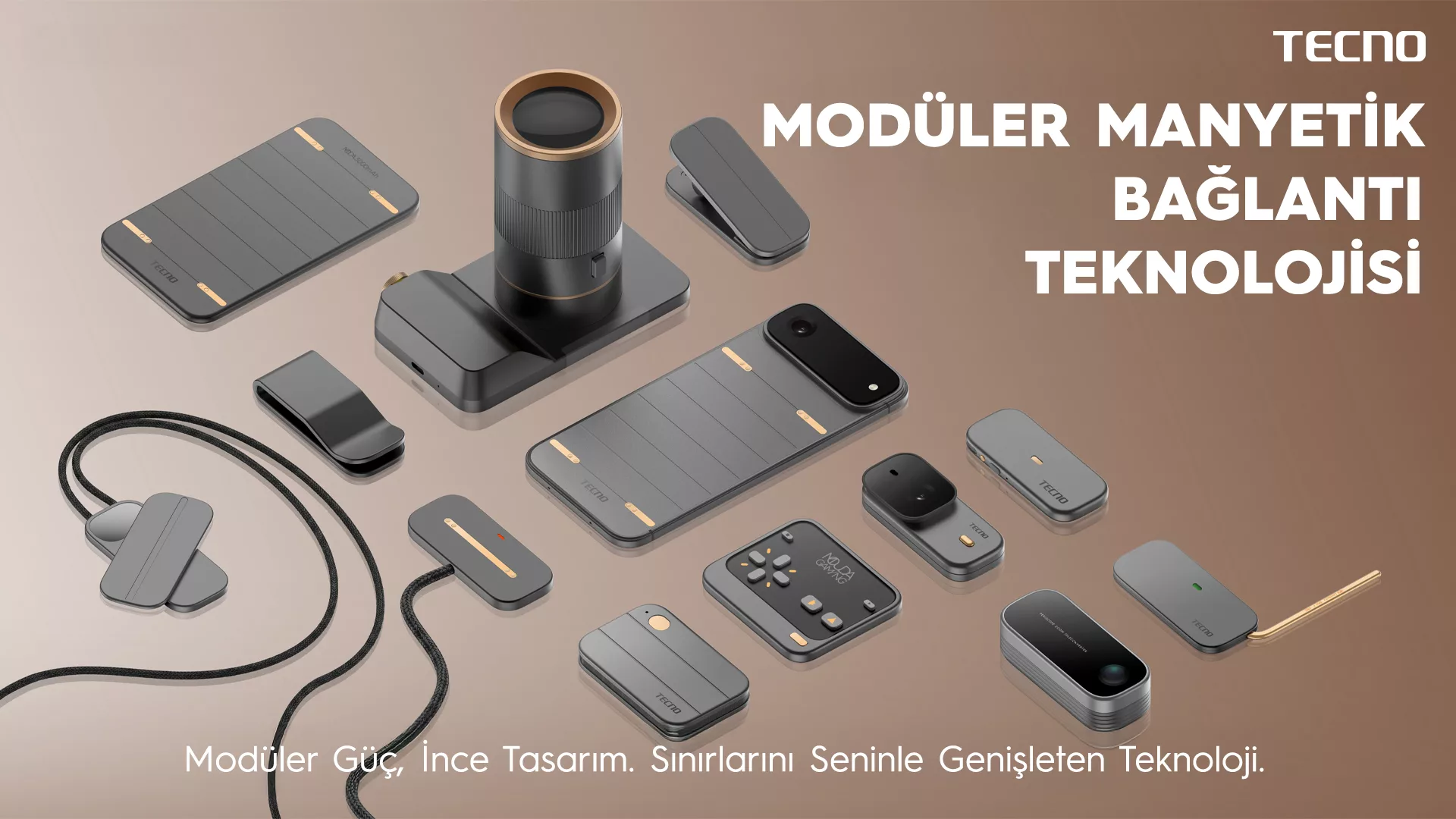 TECNO Modüler Telefon İşine Giriyor