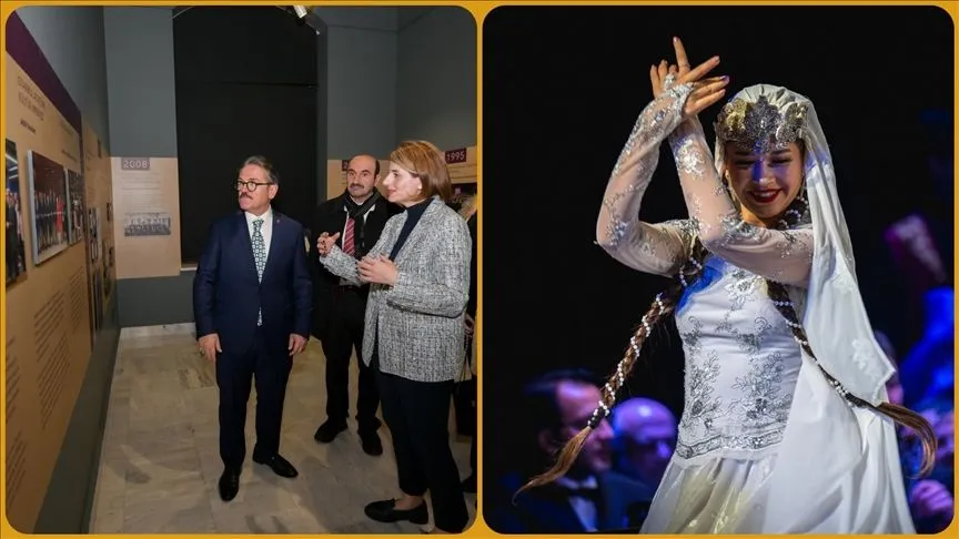Başkentte, Güzel Sanatlar Genel Müdürlüğünün 90. yılına özel sergi ve konser düzenlendi