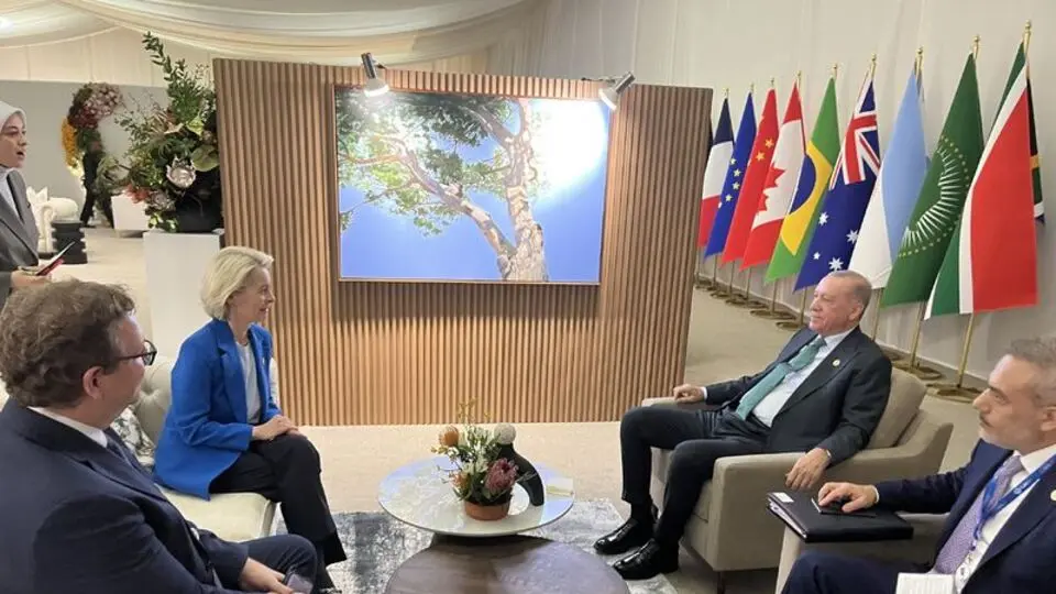 Cumhurbaşkanı Erdoğan'dan G20 Liderler Zirvesi'nde temaslar