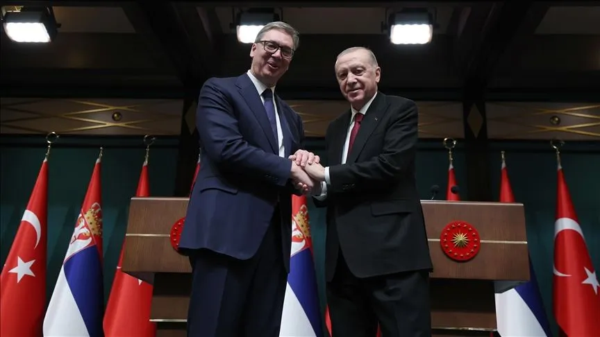 Türkiye ile Sırbistan arasında ortak bildiri yayımlandı