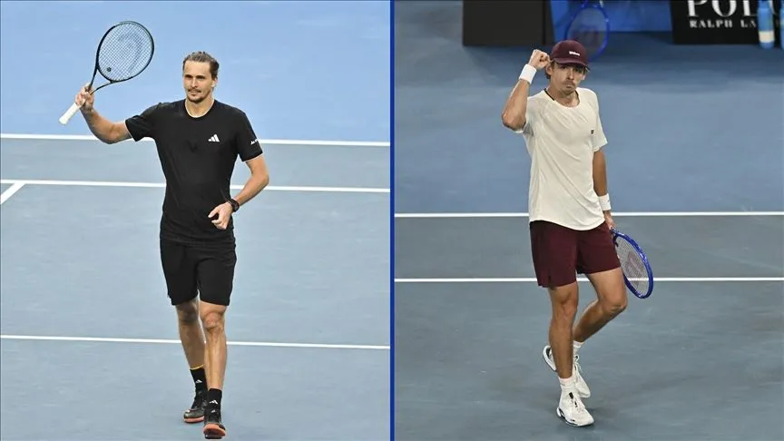 Avustralya Açık'ta Zverev ve De Minaur çeyrek finale kaldı