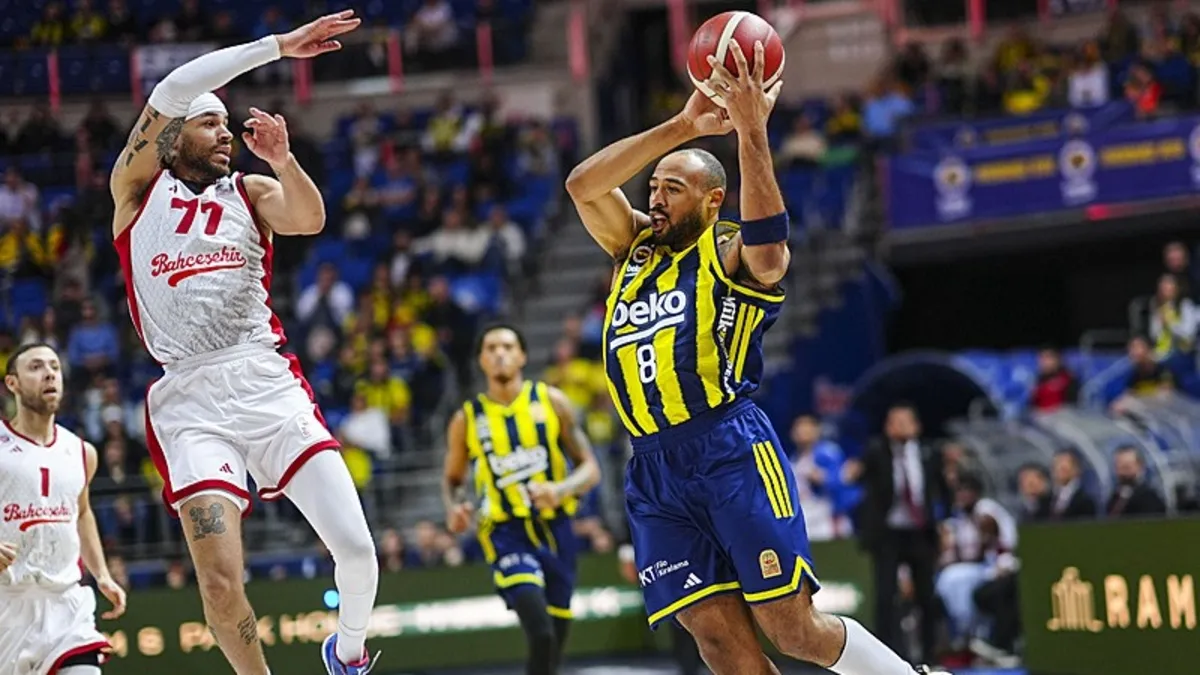 Fenerbahçe Beko evinde Bahçeşehir Koleji’ni mağlup etti!