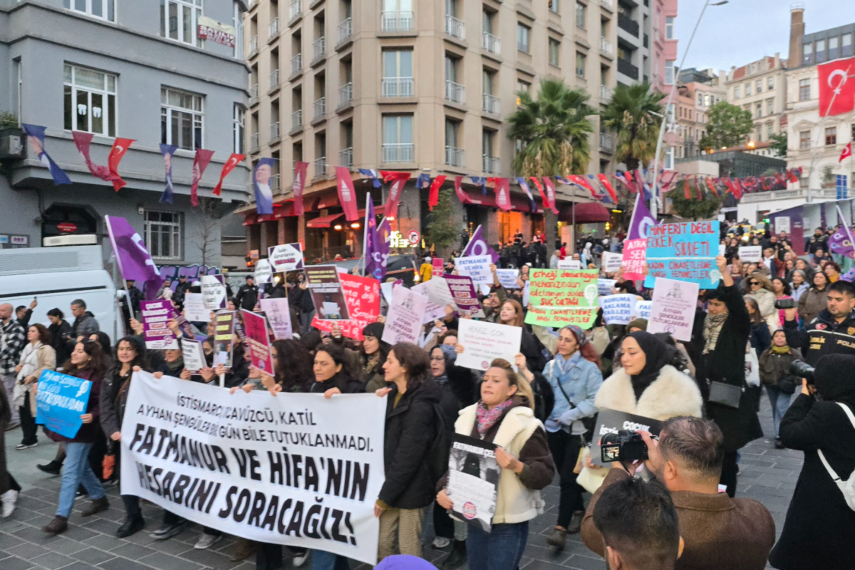 Kadınlar Fatmanur Ve Hifa İkra İçin Yürüdü: ‘Hesabını Soracağız’