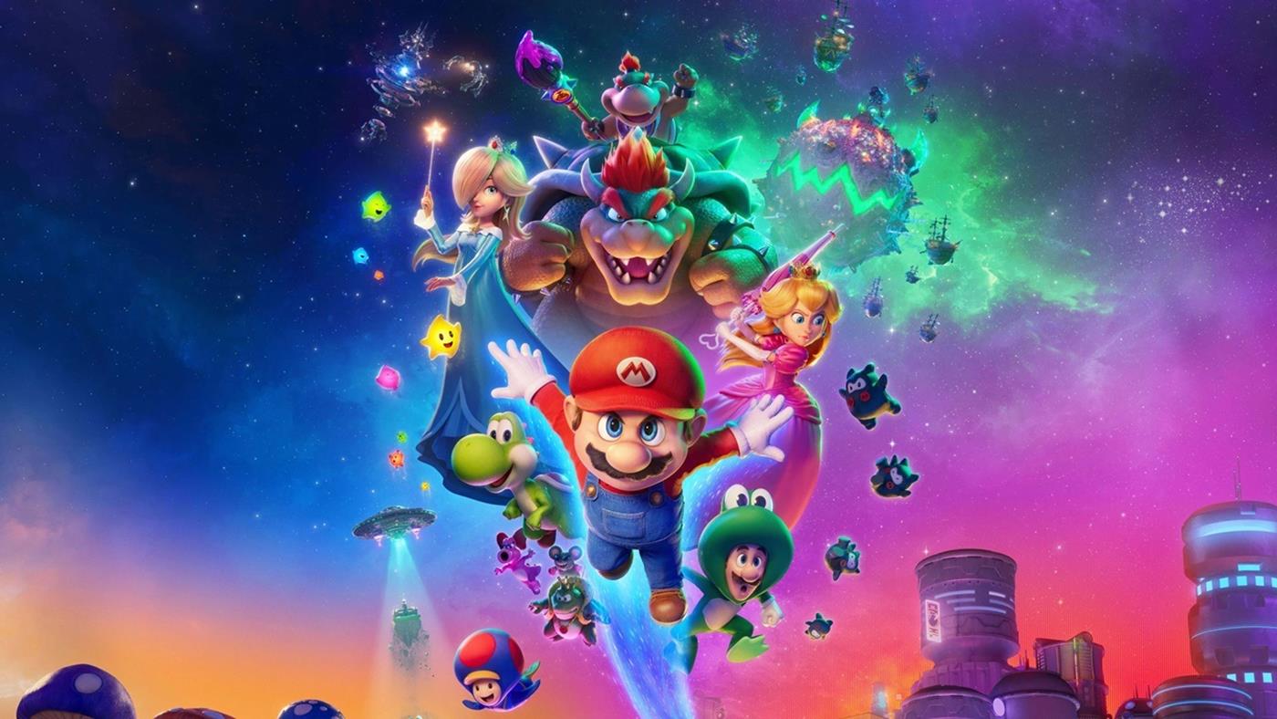 The Super Mario Galaxy Movie'den gişede rekor açılış